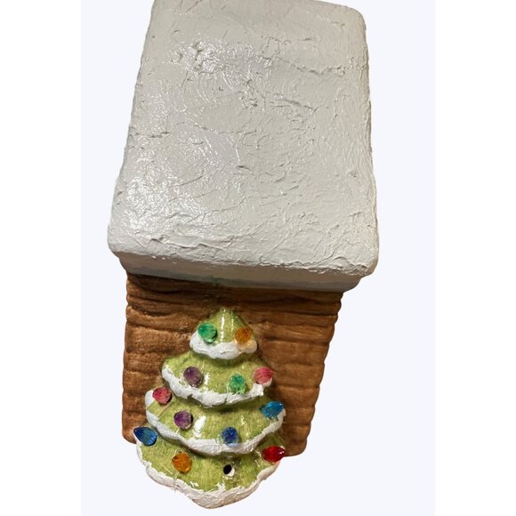 Santa Claus Vintage Ceramic Christmas House Decoration - Picture 4 of 9